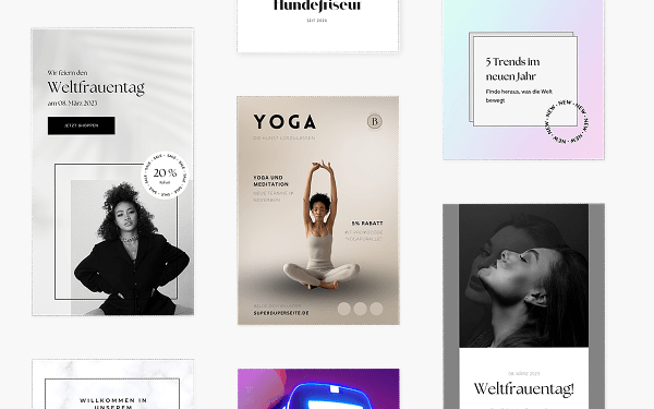 Bento.me templates for various niches